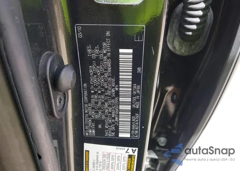 2010 Lexus 460 из США, поврежденный, VIN JTJBM7FX6A5010995